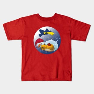 Winter friendship Kids T-Shirt